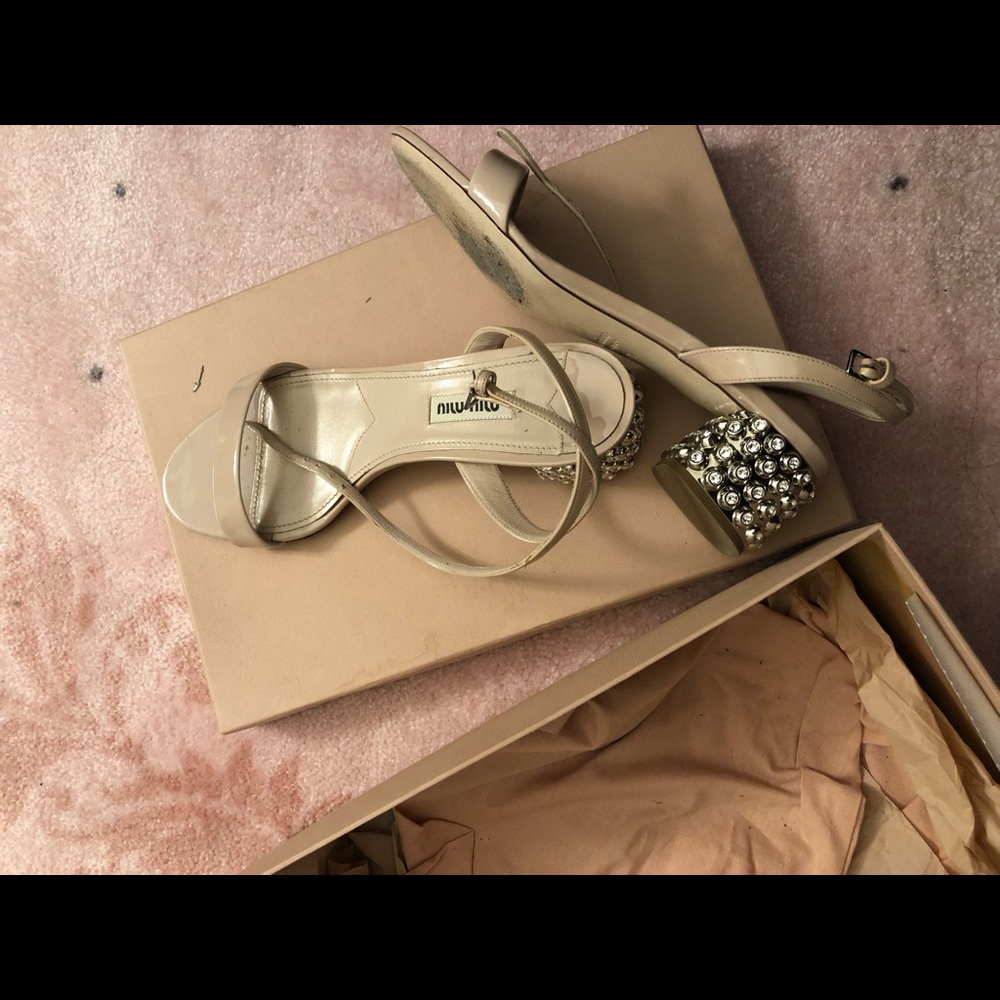 MiuMiu sandal size 36.5